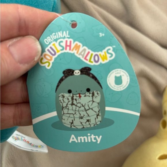 NEW Lot of 3 - 6”-8” Cobra Squishmallows, Amity, Pleyton & Vermicelli - Picture 4 of 6